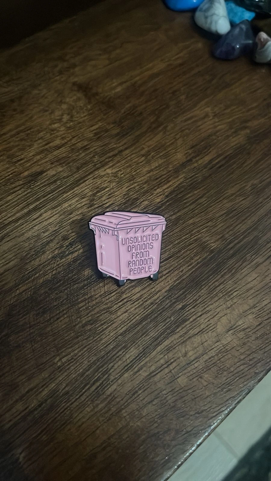 “Trash Talk Pin” ?️